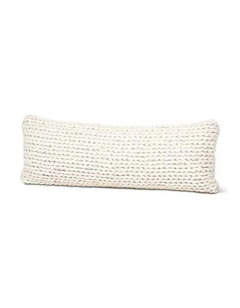 Product Image 3 for Braided White Pillow from Anaya Home