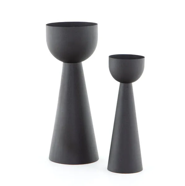 Product Image 4 for Wade Planter, Set Of 2 Textured Grey from Four Hands