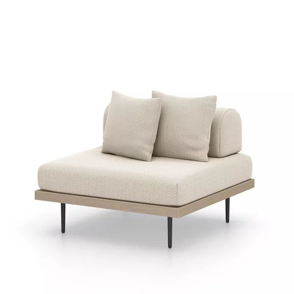 Product Image 4 for Yves Outdoor Armless Piece Faye Sand from Four Hands