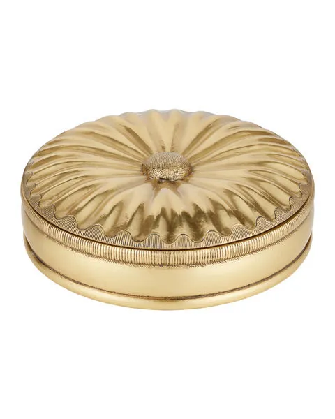 Product Image 1 for Pulsante Brass Box from Currey & Company
