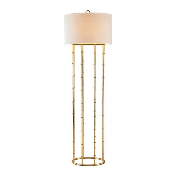 Product Image 1 for Brunei 1 Light Floor Lamp In Gold Leaf from Elk Home