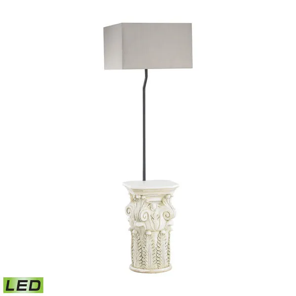 Product Image 1 for Patras Outdoor Floor Lamp With Taupe Shade from Elk Home