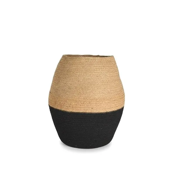 Product Image 1 for Black & Natural Flower Vase from BIDKHome