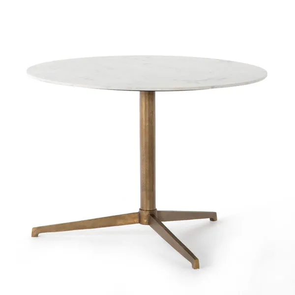 Product Image 4 for Helen Round Bistro Table Polished White from Four Hands