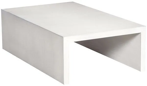 Lucca Stocked Tray for Sofa in antique finish with a simple rectangular shape and open sides