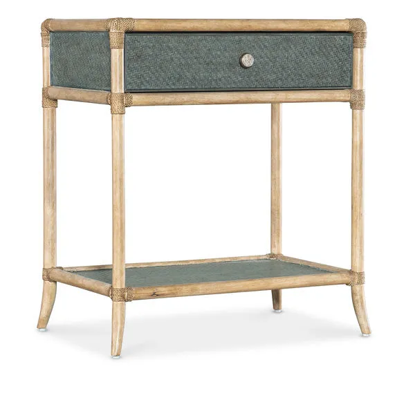 Product Image 1 for Retreat Pole Rattan Bedside Table from Hooker Furniture