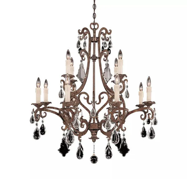 Product Image 1 for Florence 12 Light Chandelier from Savoy House 