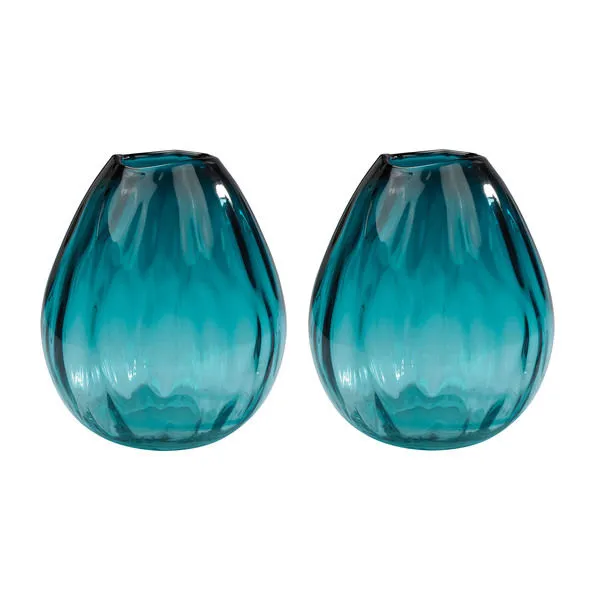 Product Image 1 for Aqua Ombre Vases   Set Of 2 from Elk Home