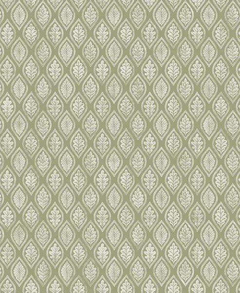 Product Image 1 for Edo Dark Sage Wallpaper from Graham & Brown