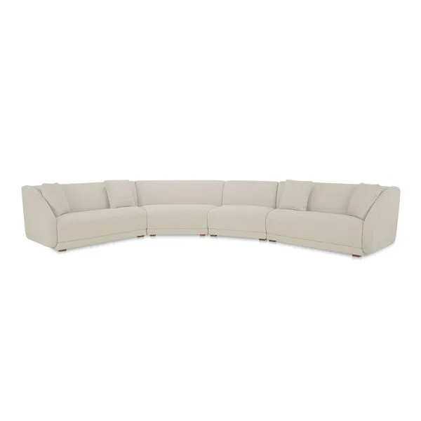 Product Image 1 for Fraser 4 Piece Modular Sectional from Moe's