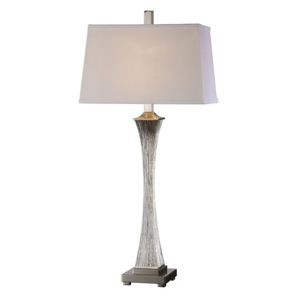 Product Image 2 for Uttermost Vella Silver Champagne Lamp from Uttermost