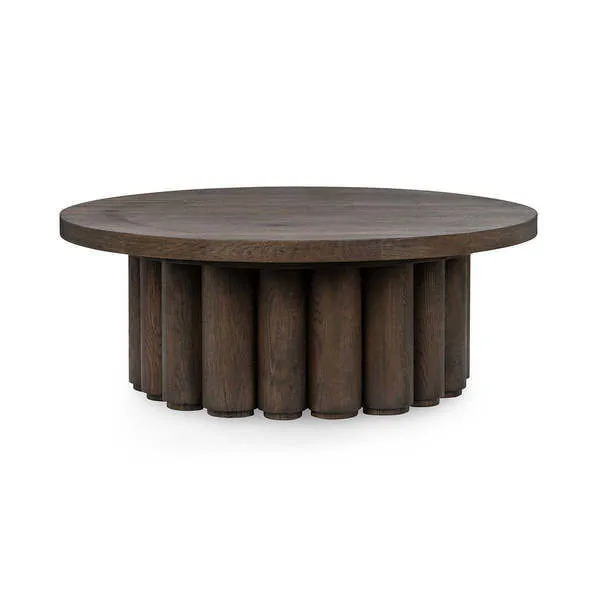 Product Image 1 for Tiber Round Wood Coffee Table from Classic Home Furnishings