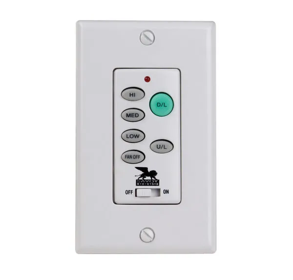 Product Image 1 for Wall Mount Fan/Light Control from Savoy House 