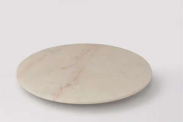 Product Image 1 for Barcelona White Marble Lazy Susan from BIDKHome