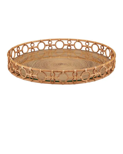 Product Image 1 for Tegal Decorative Serving Tray from Currey & Company