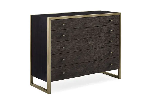 Product Image 1 for Black Wood Modern Remix Single Dresser from Caracole