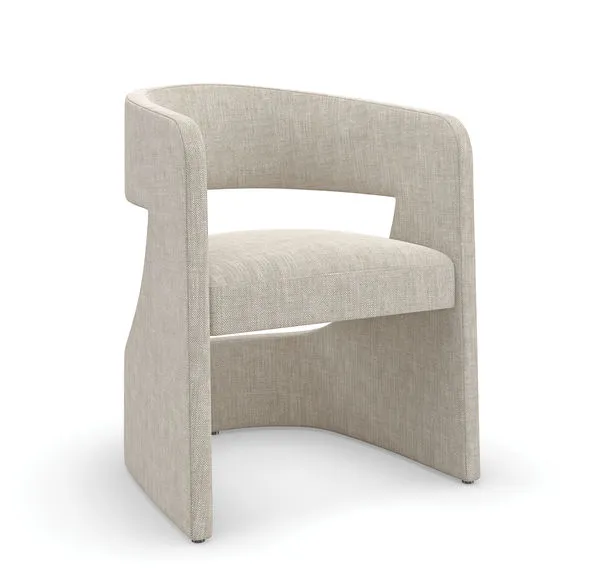 Product Image 5 for Soft Balance Upholstered Cream Chair from Caracole