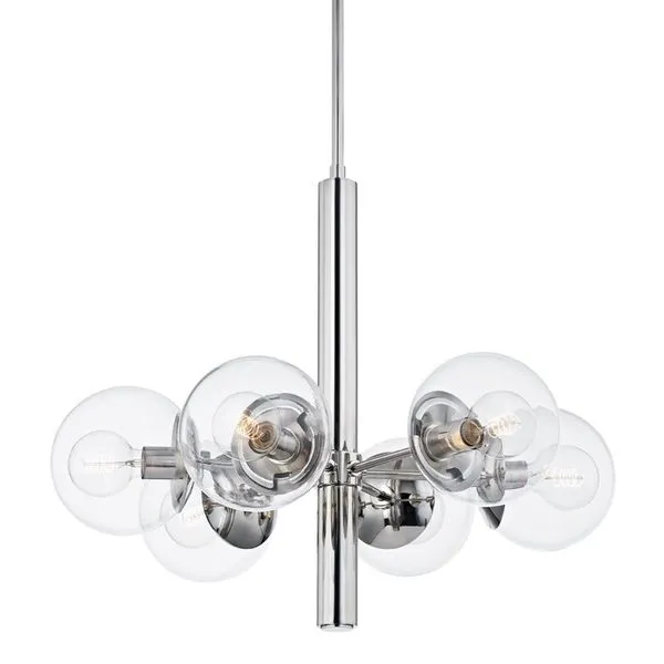 Product Image 1 for Meadow 6 Light Chandelier from Mitzi