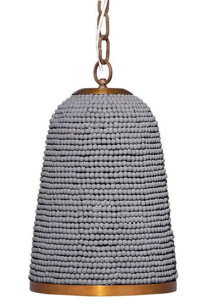 Product Image 1 for Creekside I-Light Slate Blue Beaded Pendant from Jamie Young
