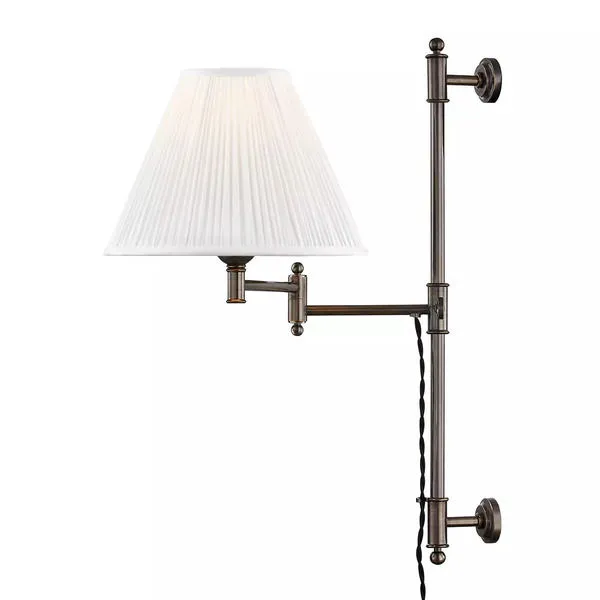 Product Image 1 for Classic No.1 1 Light Adjustable Wall Sconce from Hudson Valley