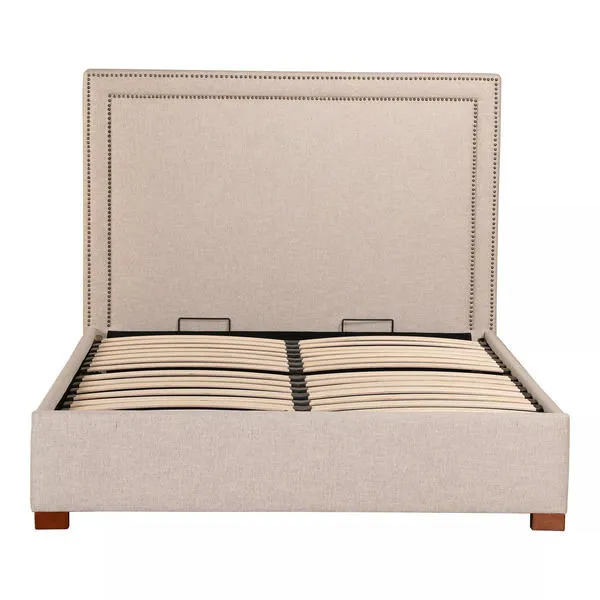 Product Image 4 for Kenzo Storage Bed Ecru from Moe's
