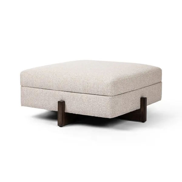 Product Image 1 for Esben Square Storage Ottoman from Four Hands