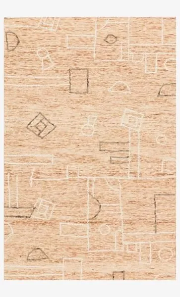 Product Image 4 for Leela Terracotta / Natural Rug from Loloi