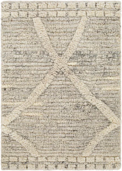 Product Image 1 for Manisa Global Hand-Woven Wool Charcoal / Gray Rug - 2' x 3' from Surya
