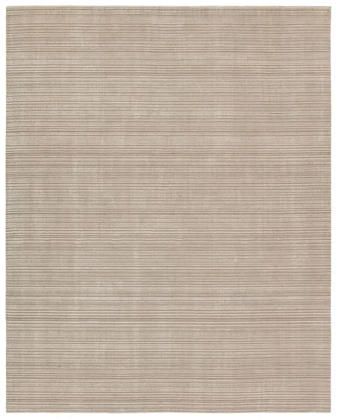 Product Image 1 for Gradient Handmade Contemporary Solid Taupe Rug - 5' x 8' from Jaipur 