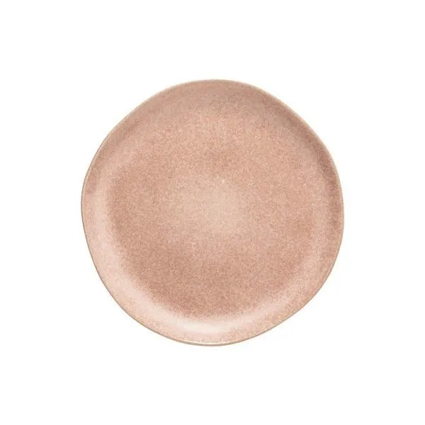 Product Image 1 for Livia Ceramic Stoneware Dinner Plate, Set of 6 - Mauve Rose from Costa Nova