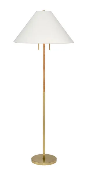 Product Image 1 for Harrison Natural Rattan Floor Lamp from Jamie Young