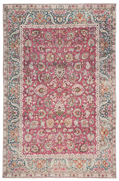 Product Image 6 for Parlour Oriental Multicolor / Pink Area Rug from Jaipur 