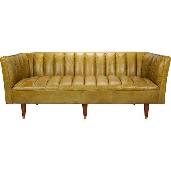 Product Image 3 for Barin Leather Sofa from Moe's