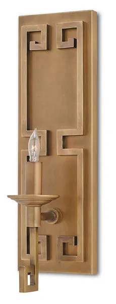 Product Image 2 for Greek Key Wall Sconce from Currey & Company
