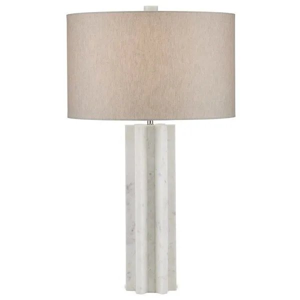 Product Image 1 for Mercurius Marble Table Lamp from Currey & Company