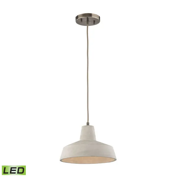Product Image 1 for Urban Form 1 Light Led Pendant In Black Nickel from Elk Lighting