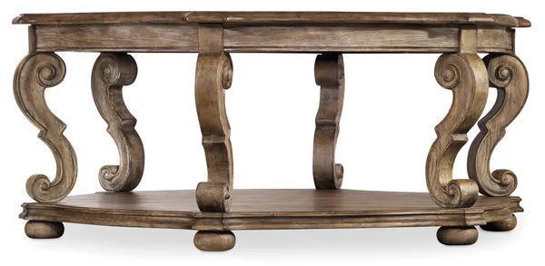 Product Image 2 for Solana Hexagonal Cocktail Table from Hooker Furniture