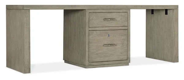 Product Image 1 for Linville Falls 84" Desk with One Centered File from Hooker Furniture