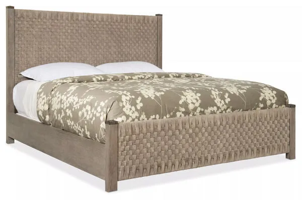 Product Image 1 for Miramar Carmel Lucio Woven Panel Bed from Hooker Furniture