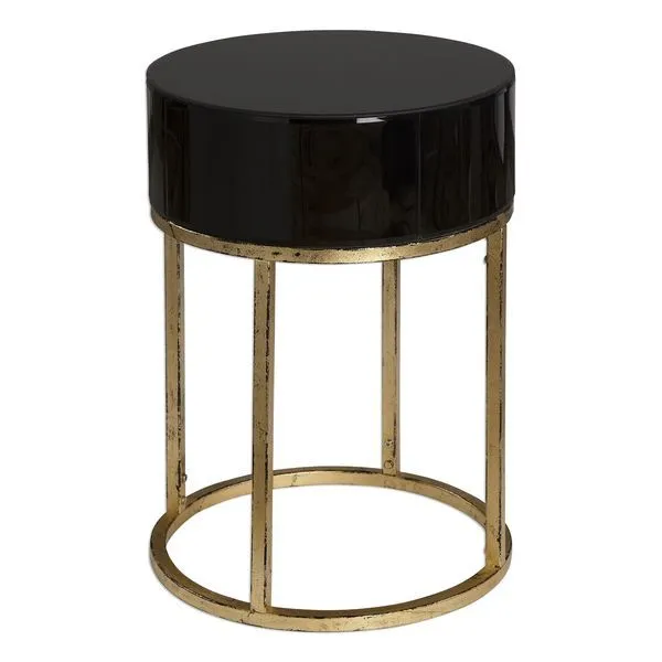 Product Image 2 for Uttermost Myles Curved Black Accent Table from Uttermost