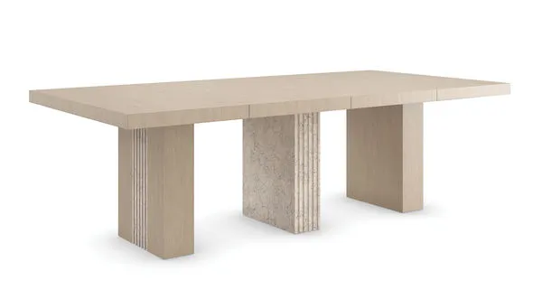 Product Image 2 for Unity Light Sun Drenched Oak Dining Table from Caracole