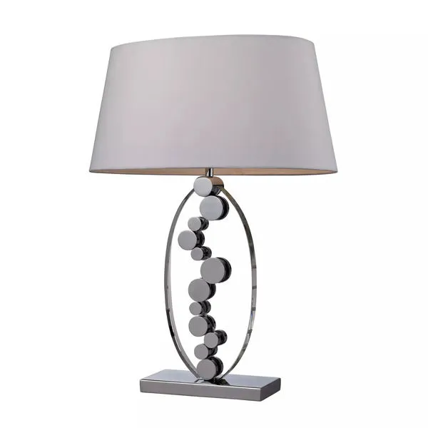 Product Image 1 for Crystal Table Lamp With Chrome Accents from Elk Home