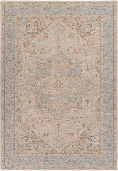 Product Image 1 for Avant Garde Woven Taupe/ Sky Blue Rug - 6'7" x 9'6" from Surya
