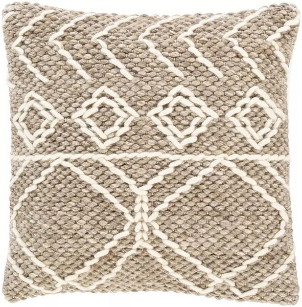 Product Image 1 for Anniken Taupe / Cream Pillow from Surya