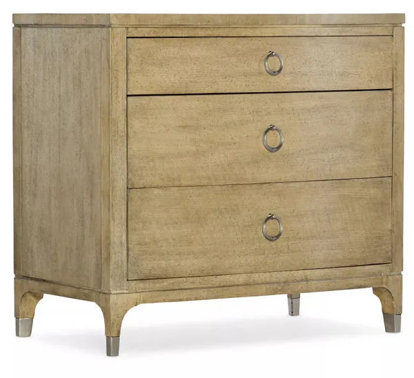 Product Image 3 for Novella Butano Three Drawer Nightstand from Hooker Furniture