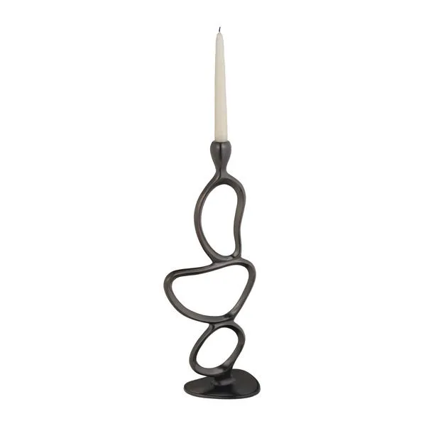 Product Image 1 for Gunmetal Hoop Candleholder from Elk Home