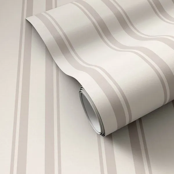 Product Image 1 for Multi Stripe Grey II Wallpaper by Getty Images from Four Hands