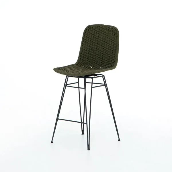 Product Image 4 for Dema Outdoor Swivel Bar + Counter Stool from Four Hands