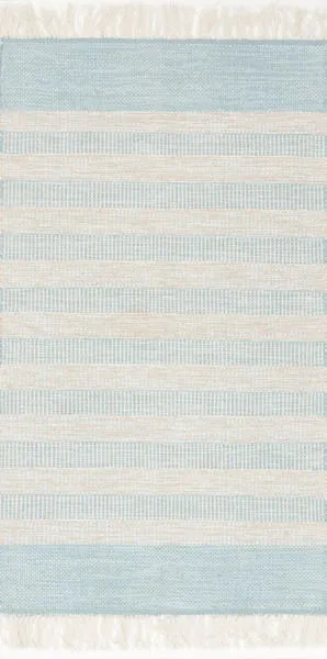 Product Image 2 for Village Collection Blue / Beige Entry Rug from Loloi