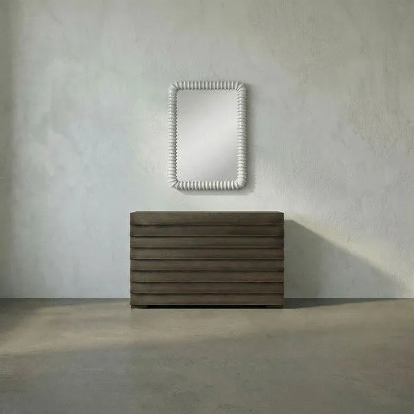 Product Image 1 for Toshi Solid White MIrror from Noir